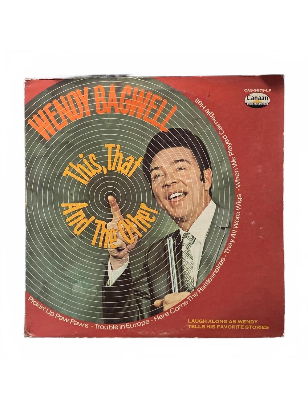 Wendy Bagwell This That And The Other LP Gospel Comedy Record Good Condition
